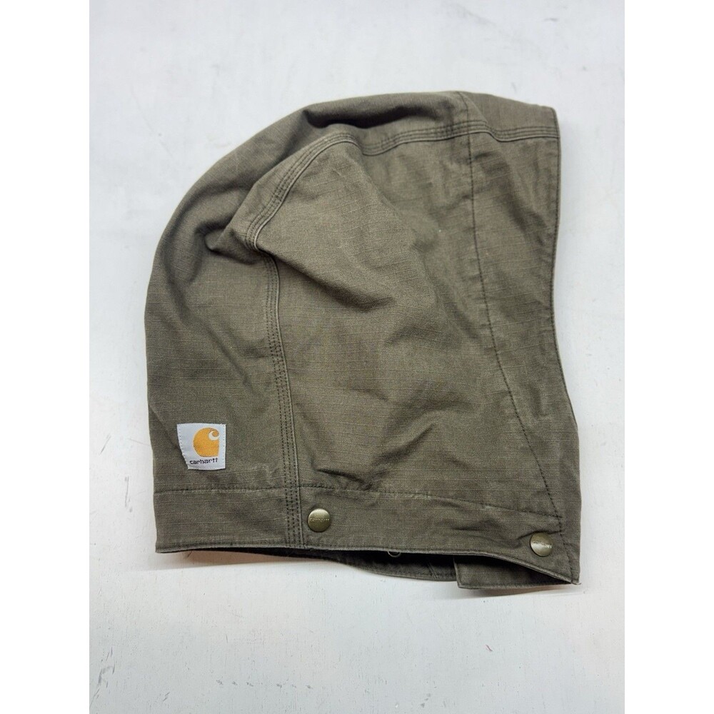 Carhartt Detachable 4 Snap Button Olive Green Brown Hood Only Replacement